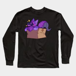 Protogen in a Box - Purple Long Sleeve T-Shirt